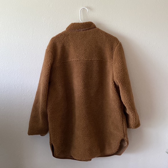 AE Sherpa Snap Front Jacket - Picture 6 of 7